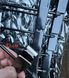Вешалки плечики тремпеля 32 см с прищепками для брюк и юбок металлические чёрные