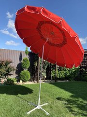 Усиленный зонт с наклоном с плотной тканью диаметром 2.7м
