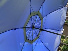 Зонт торговий 3м в диаметре