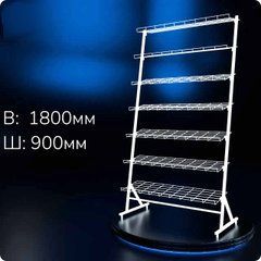 Стійка взуттєва L900 на 7 полиць